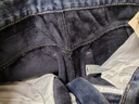 真維斯（Jeanswest）厚款直筒牛仔褲男士2025秋冬新款潮流寬松垂感百搭水洗加絨休閑褲 懷舊色加絨 30 【建議105-125斤】 曬單實(shí)拍圖