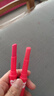美寶蓮（MAYBELLINE） 口紅唇膏女保濕滋潤補水防干裂冬季學(xué)生黨有色寶蓓愛(ài)炫彩唇膏 #芭比紅+搖滾櫻粉控唇膏 曬單實(shí)拍圖