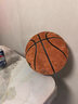 KBRYENT純牛皮籃球真皮正品耐磨翻毛軟皮7號成人比賽訓練水泥地室外刻字 純天然牛皮翻毛深棕真皮7號【十年打壞包賠30天包退】 曬單實(shí)拍圖