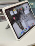 圖拉斯支點(diǎn)殼【2025年超穩超輕薄款】iPad mini7保護殼mini6 8.3英寸平板帶筆槽氣囊防摔防彎雙支架套 白 曬單實(shí)拍圖
