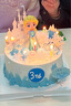 許愿一刻兒童生日蛋糕預定艾莎公主新鮮制作同城配送女孩禮物8英寸 曬單實(shí)拍圖