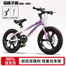 鳳凰兒童自行車(chē)兒童山地學(xué)生車(chē)小孩單車(chē)帶輔助輪3-6-10-12歲小中大童 烏梅紫丨變速輻條輪+雙碟剎+禮包 18寸（適合身高115-130cm） 曬單實(shí)拍圖