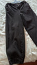 斯琴秋季女黑色棉質(zhì)一?？劭诖蓖残蓍e牛仔褲長(cháng)褲 CKQ221302 黑色 S 曬單實(shí)拍圖
