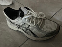 亞瑟士ASICS網(wǎng)面跑鞋百搭男鞋緩震運動(dòng)鞋透氣跑步鞋 GEL-CONTEND 4 白色/銀色 40.5 曬單實(shí)拍圖