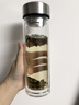 領(lǐng)臣（LINGCHEN）雙層玻璃杯茶杯男士泡茶專(zhuān)用高硼硅耐熱防爆耐高溫高級商務(wù)茶水杯 曬單實(shí)拍圖