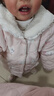 戴維貝拉兒童毛絨家居服套裝女童夾棉加厚睡衣女寶寶冬裝 曬單實(shí)拍圖