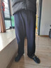 凡客誠品（VANCL）男女同款寬松闊腿300g直筒褲休閑褲四季可穿長(cháng)褲子 鐵灰色單層華棉直筒褲 3XL /170斤 曬單實(shí)拍圖