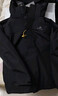 拓路者林更新同款朱雀沖鋒衣男三合一硬殼戶(hù)外登山防風(fēng)防水保暖外套夾克 黑色 丨抓絨兩件套 XL 曬單實(shí)拍圖