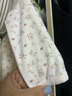 春秋款純棉嬰兒衣服A類(lèi)新生兒月子服無(wú)骨連體包屁衣睡衣 花環(huán)兔 66cm （3-6個(gè)月） 曬單實(shí)拍圖