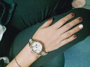 羅賓尼（LOBINNI）【品質(zhì)嚴選】女士手表機械表十大品牌名表2025新款前十名輕奢女表 玫殼陶瓷白面（送禮盒+手鏈） 曬單實(shí)拍圖