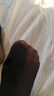 caramella黑透膚打底褲女光腿神器秋冬加絨加厚防勾絲可外穿黑絲水光襪 曬單實(shí)拍圖