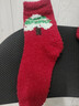 NKADDS在初雪告白吧圣誕襪子女中筒珊瑚絨加厚卡通毛絨保暖睡眠地板襪 圣誕襪 1雙 均碼 曬單實(shí)拍圖