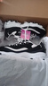 斯凱奇（Skechers）鞋子春季奶茶熊女款運動(dòng)厚底時(shí)尚復古老爹鞋149906 黑色/白色/BKW 37 曬單實(shí)拍圖
