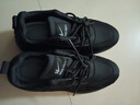 雙星八特運動(dòng)男鞋3D立體鞋面春秋季柔軟舒適透氣休閑全黑跑步旅游工作鞋 曬單實(shí)拍圖