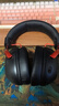 竹林?zhù)B朱雀ZG3電競游戲頭戴式耳機四模7.1藍牙無(wú)線(xiàn)2.4G電腦手游帶麥驅動(dòng)音效邊充邊用fps三角洲 黑紅色 曬單實(shí)拍圖