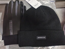 回力手套帽子套裝男士秋冬季保暖毛線(xiàn)帽針織帽子潮牌顯臉小冷帽大頭圍 曬單實(shí)拍圖