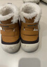 迷你巴拉（minibala）冬季加絨保暖兒童寶寶棉鞋25新款高幫男童休閑鞋女童雪地靴棉靴 曬單實(shí)拍圖