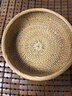 尤克達蒂（yookdd）水果籃子藤編筐客廳干果盤(pán)零食水果盤(pán)圓形饅頭筐手工編織家用托盤(pán) 大號 曬單實(shí)拍圖