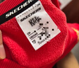 Skechers斯凱奇兒童躍動(dòng)新春系列秋冬童裝男女童馬年時(shí)尚紅色衛衣L126K010 加絨/賽車(chē)紅 /001W 130 曬單實(shí)拍圖