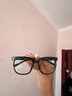 LOHO黑框眼鏡近視可配度數女防藍光素顏男款眼鏡變色大框眼睛鏡架 曬單實(shí)拍圖