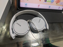 索尼（SONY） MDR-ZX110AP 耳機頭戴式有線(xiàn)有麥電腦筆記本手機適用辦公學(xué)生網(wǎng)課學(xué)習 白色 新年禮物 曬單實(shí)拍圖