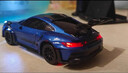 宏星玩具（HONGXING TOYS H）RC漂移車(chē)遙控車(chē)四驅合金車(chē)陀螺儀全比例控制911車(chē)模兒童新年禮物 911星際藍(全比例四驅+檔位+金屬車(chē)身+陀螺儀） 1個(gè)電池【可用25-30分鐘】 曬單實(shí)拍圖