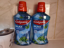 高露潔（Colgate）Plax貝齒含氟漱口水薄荷味口腔護理防蛀孕婦可用京東自營(yíng)500ml*2 曬單實(shí)拍圖