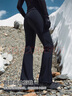 拓路者【木蘭】徒步軟殼褲女士秋季新品加絨保暖喇叭褲登山褲戶(hù)外長(cháng)褲女 黑色常規 M 曬單實(shí)拍圖