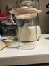 WORLD KITCHEN康寧1.6L全玻璃養生壺恒溫壺燒水壺熱水壺家用多功能辦公室煮茶煮茶壺0膠和0拼接（茶漏+燉盅款） 曬單實(shí)拍圖