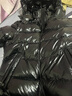 桐系蒙口鵝經(jīng)典瑪雅羽絨服男女新款情侶冬季加厚保暖亮面外套鵝絨服 黑色（原版原標） L =2碼115-130斤 曬單實(shí)拍圖