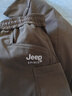 JEEP SPIRIT吉普褲子男秋冬季休閑褲男士寬松直筒闊腿潮彎刀工裝褲運動(dòng)長(cháng)褲 曬單實(shí)拍圖