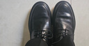 百麗通勤商務(wù)皮鞋2025男牛皮褶皺增高休閑鞋A1373AM4 黑色2  42 曬單實(shí)拍圖
