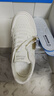 回力女鞋厚底百搭小白鞋女秋冬新款甜美休閑鞋學(xué)生運動(dòng)板鞋 米白 37 曬單實(shí)拍圖