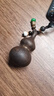 繁夏黑檀木小葫蘆汽車(chē)鑰匙扣創(chuàng  )意高檔平安符男女個(gè)性鑰匙掛件掛飾鏈墜 曬單實(shí)拍圖