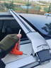 征將超低升級虎鉗款車(chē)頂橫桿行李架加厚全金屬強承重適用SUV越野車(chē)型 升級款虎鉗 銀色【2根價(jià)】 下單備注車(chē)型和年份 曬單實(shí)拍圖
