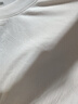 京東京造【10A抗菌T】長(cháng)袖t恤男衛衣打底衫衣服白小T男裝 白色 M 曬單實(shí)拍圖