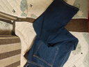 京東京造牛仔褲男新款高彈直筒褲子四季百搭男士休閑褲 深藍色 36 曬單實(shí)拍圖