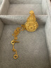 周大福傳承新年禮物葫蘆花卉優(yōu)雅傳承足金黃金吊墜項鏈F235206工費1280計價(jià) 40cm 足金 約23.11g 曬單實(shí)拍圖