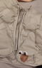 童泰（TONGTAI）寶寶羽絨服外套冬季嬰兒衣服男女童立領(lǐng)鴨絨服上衣灰綠色100cm 曬單實(shí)拍圖