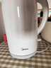 美的（Midea）電熱水壺養生母嬰級316L不銹鋼雙層無(wú)縫一體內膽防燙燒水壺 1.7L自動(dòng)智能斷電SH17M301PRO 曬單實(shí)拍圖