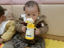 NEVS保溫杯兒童保溫水壺316不銹鋼嬰兒直飲吸管奶瓶1-3歲350ml-約瑟黃 曬單實(shí)拍圖