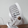 卡培登USB小風(fēng)扇/電風(fēng)扇/小電扇 便攜迷你大容量手持夾子充電小風(fēng)扇 辦公宿舍桌面戶(hù)外6英寸 白色 曬單實(shí)拍圖