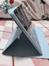 閃魔適用華為matepadair12保護套25/24款matepad air保護套橫豎旋轉全包air12保護殼柔光版通用藍色 曬單實(shí)拍圖