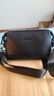 波斯丹頓單肩斜挎包男士商務(wù)小方包頭層牛皮橫款潮流迷你小背包掛包 曬單實(shí)拍圖