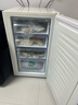 MESG立式冰柜家用單門(mén)復古風(fēng)冷無(wú)霜冷凍冷藏兩用冰柜一級能效母乳儲存柜 120L【直冷全冷凍+一級能效】4層抽屜 120L 曬單實(shí)拍圖