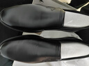 紅蜻蜓男鞋春秋正裝皮鞋男牛皮商務(wù)套腳婚鞋皮鞋工作鞋WTA14043黑色43 曬單實(shí)拍圖
