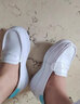 永高哥護士鞋女真皮軟底防滑不累腳內增高7CM8醫護松糕透氣工作小白鞋春 2271白蘭(內增高)7CM 34 曬單實(shí)拍圖