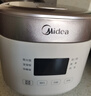 美的電飯煲1-2-3人 家用0涂層316L不銹鋼內膽電飯鍋小型 迷你智能多功能定時(shí)煮小米粥鍋微壓 母嬰級【上蓋可拆洗】白 2L 曬單實(shí)拍圖