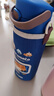 膳魔師（THERMOS）幼兒園小學(xué)生開(kāi)學(xué)316L不銹鋼吸管保溫杯學(xué)生兒童水杯500mL 藍 曬單實(shí)拍圖