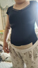 婷美（GRACEWELL）塑身保暖美體塑形背心收腹聚攏免穿文胸內里磨毛防靜電氣質(zhì)黑2XL 曬單實(shí)拍圖